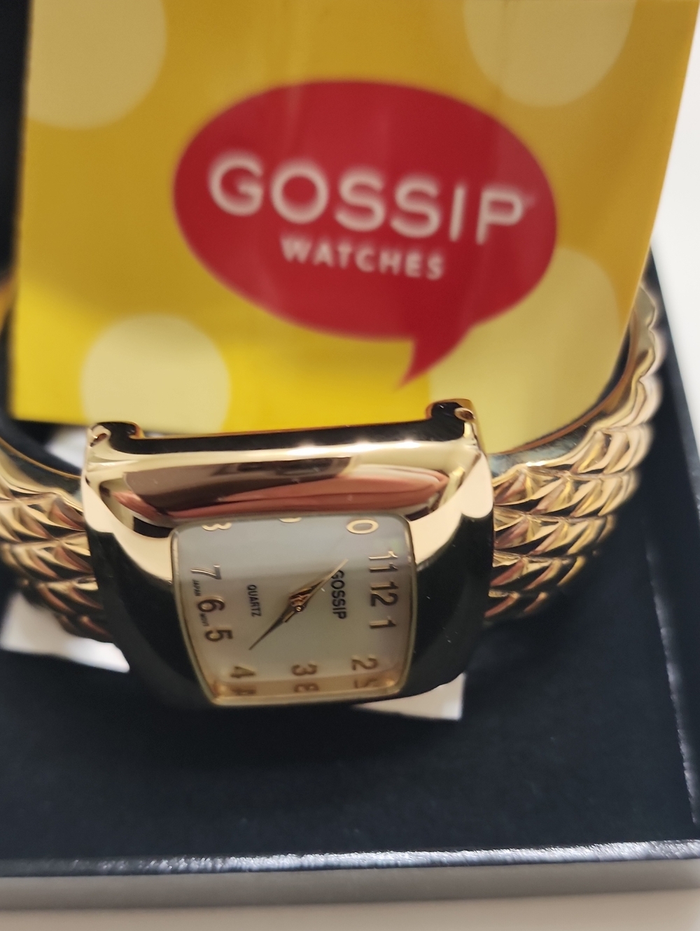 Gossip Women’s Gold-Tone Bracelet Watch
